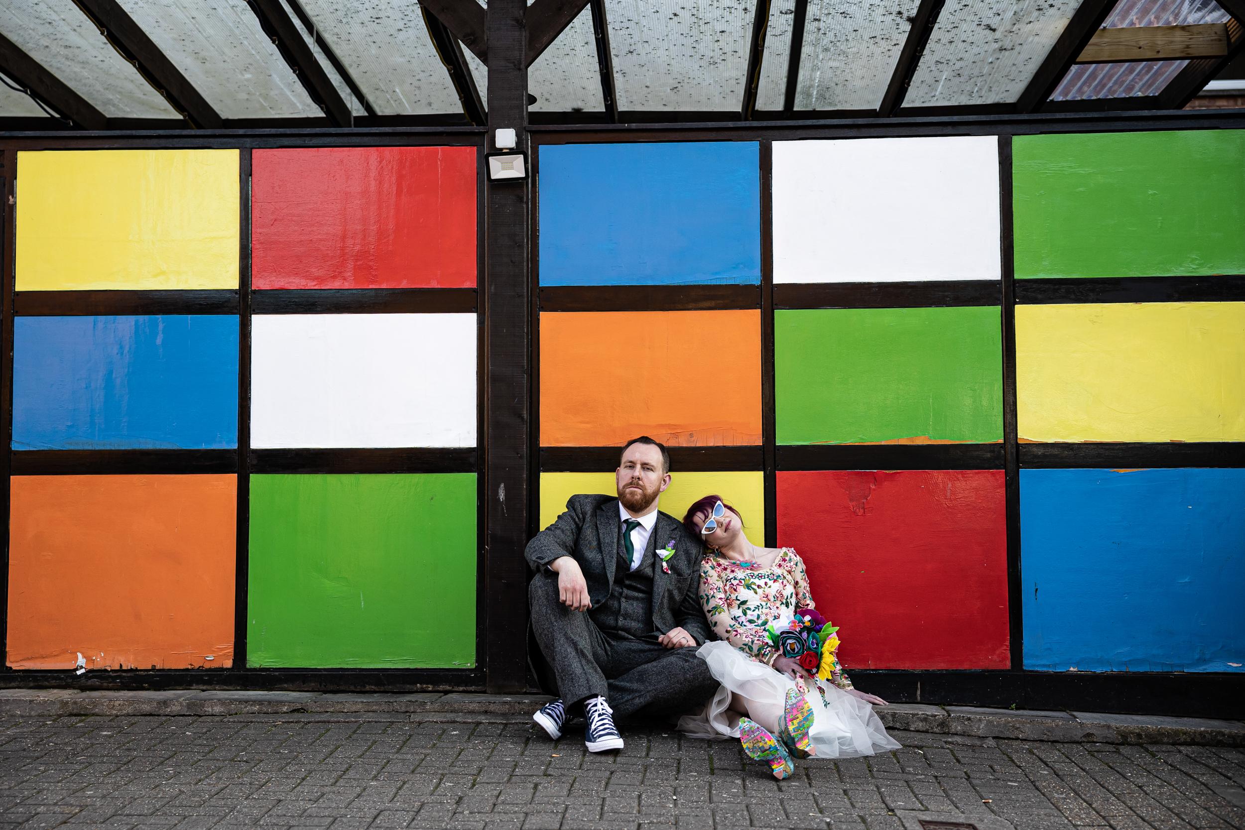 Em & Rob ~ A Bright DIY Wedding at Shack Revolution in Hereford